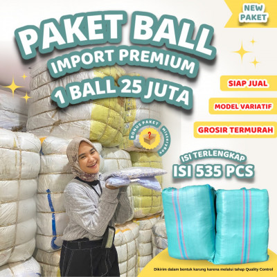 PAKET BALL IMPORT PREMIUM ISI 550 PCS